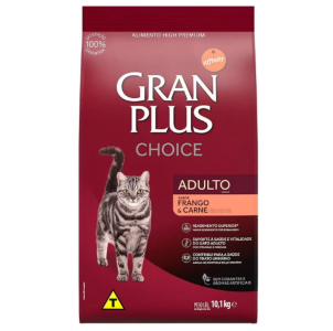 Ração GranPlus Choice Gatos Adultos